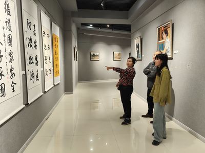 翰墨書盛世 妙筆繪國(guó)安 一場(chǎng)展現(xiàn)家國(guó)情懷的藝術(shù)展覽